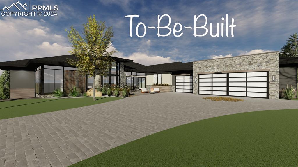 a view of outdoor space garage and basketball court