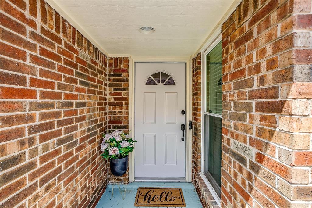 a view of an entryway door of the house