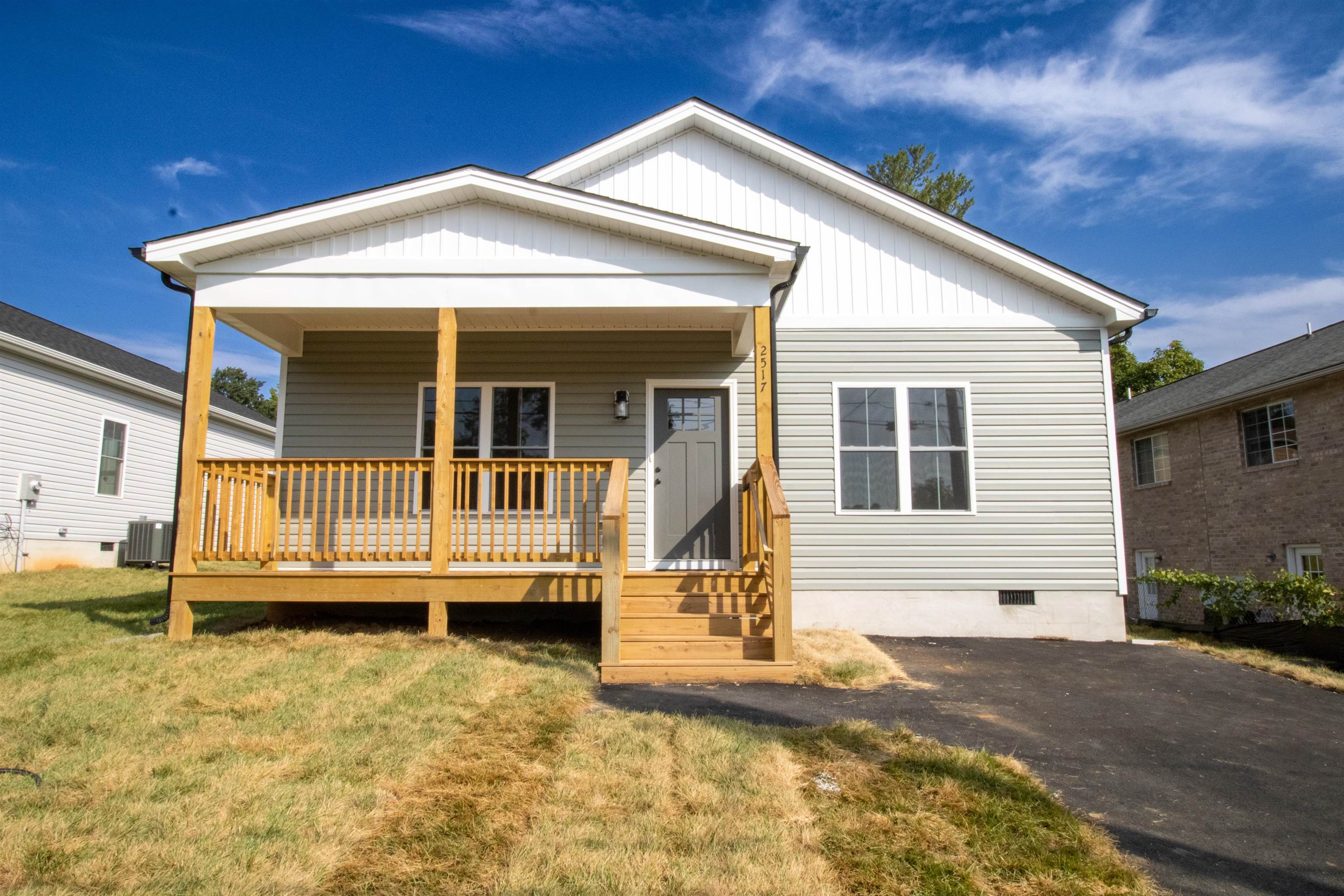 a view of house with outdoor space