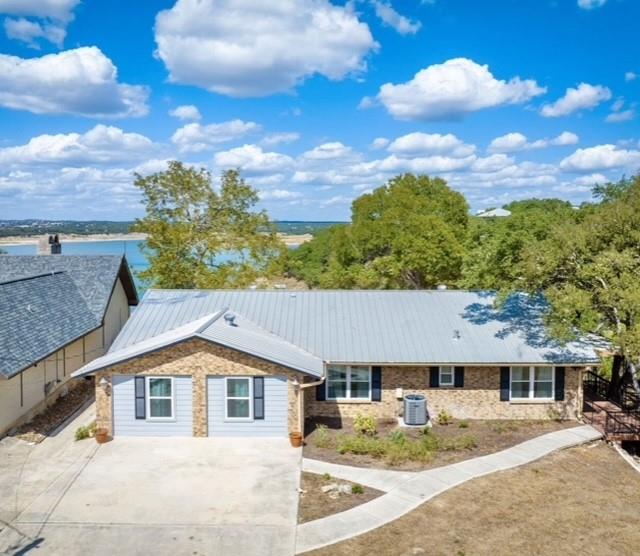 One story brick home in the beautiful Texas Hill Country.