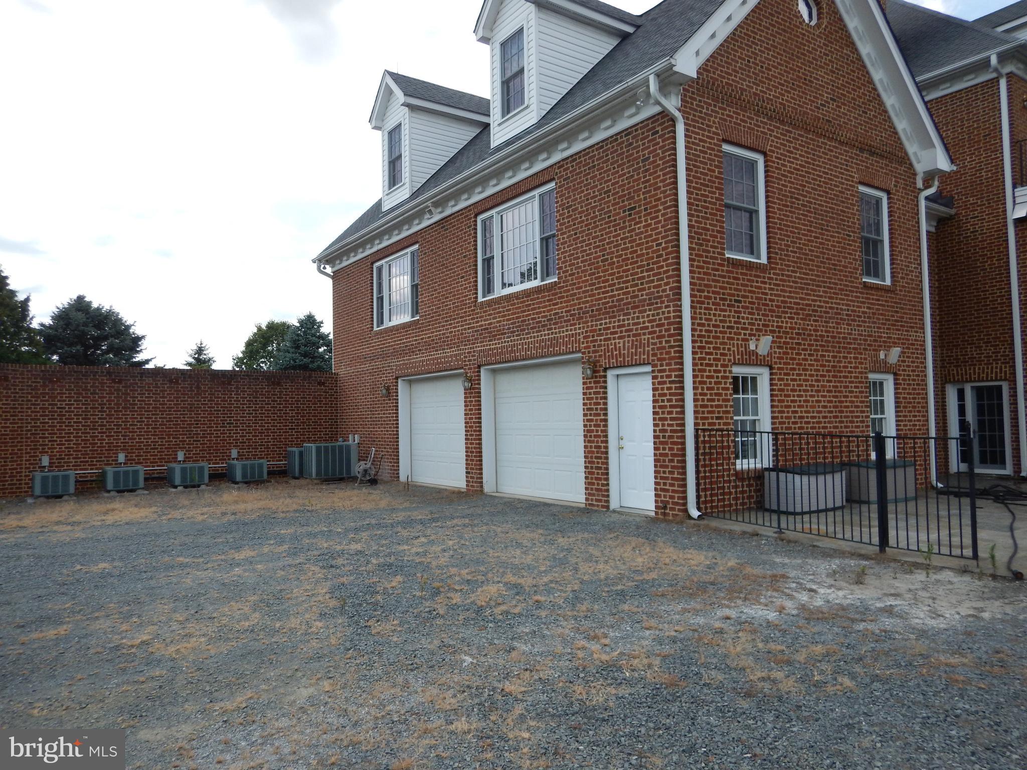 a large house with a outdoor space