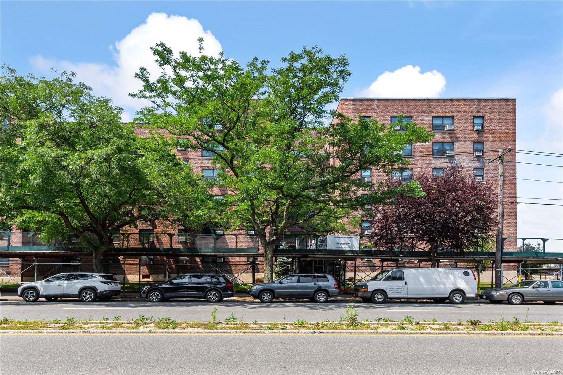 a view of street with cars