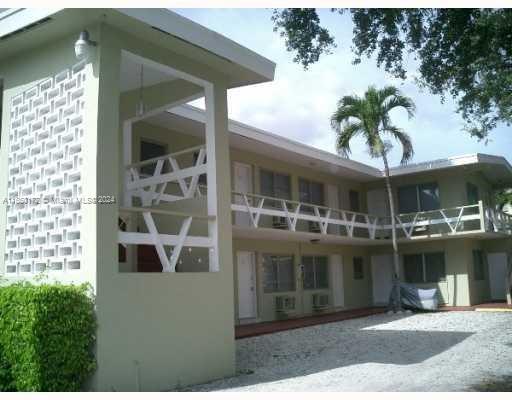 a view of a building with a entryway