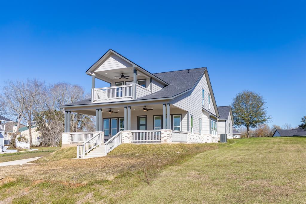 a front view of a house with a porch