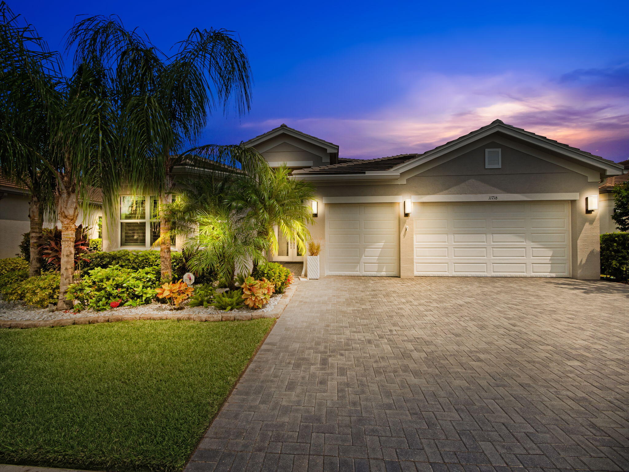 Front Exterior Night Shot