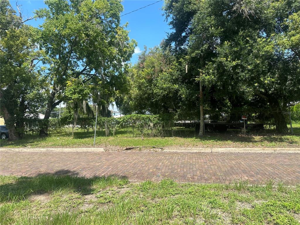 a view of outdoor space with trees