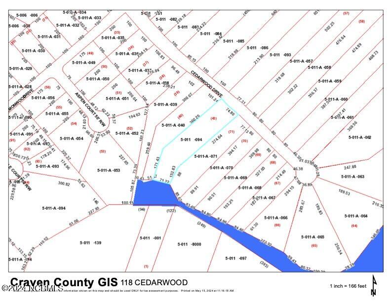 118 CEDARWOOD PLAT MAP