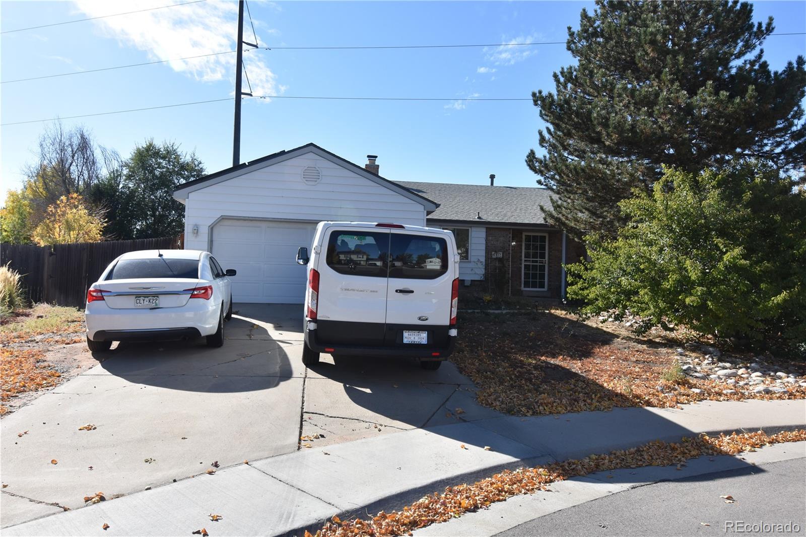 a car parked in front of house