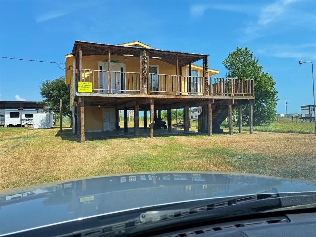 a view of a house with a swimming pool