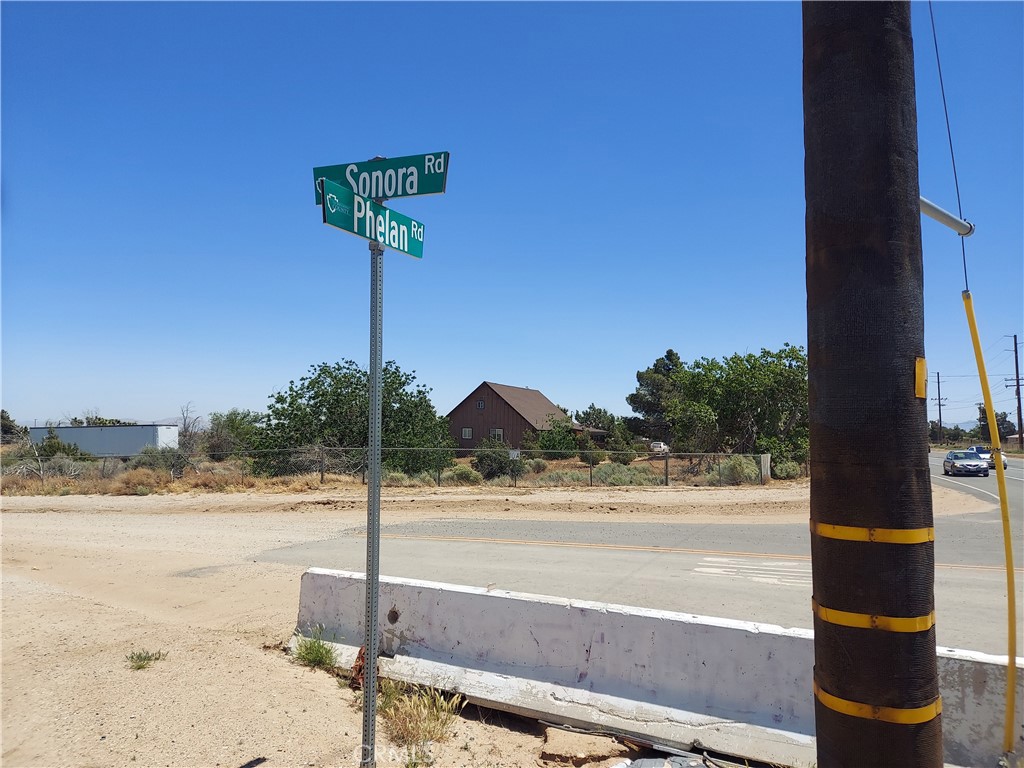 a street view with ocean view