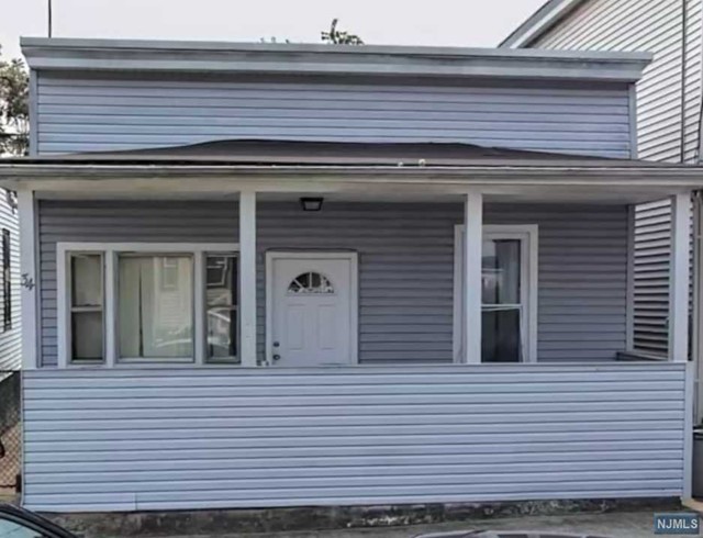 a view of a house with a large windows