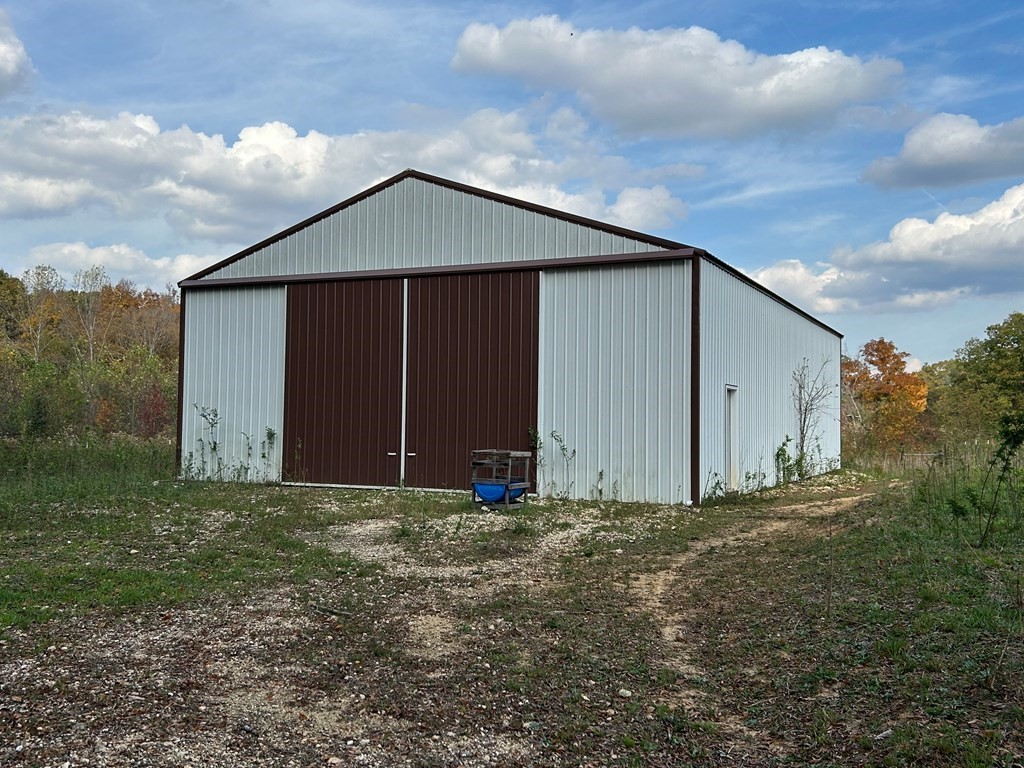 a house with yard in front of it