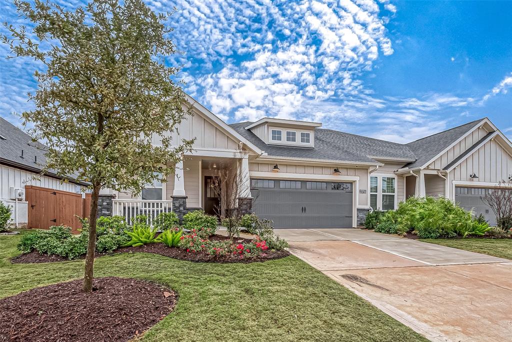 Front Entrance with attached Garage