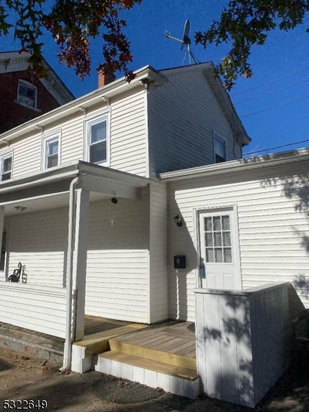 a view of a house with a garage