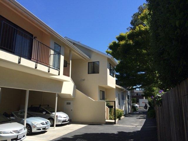 a outdoor space view with a sitting space