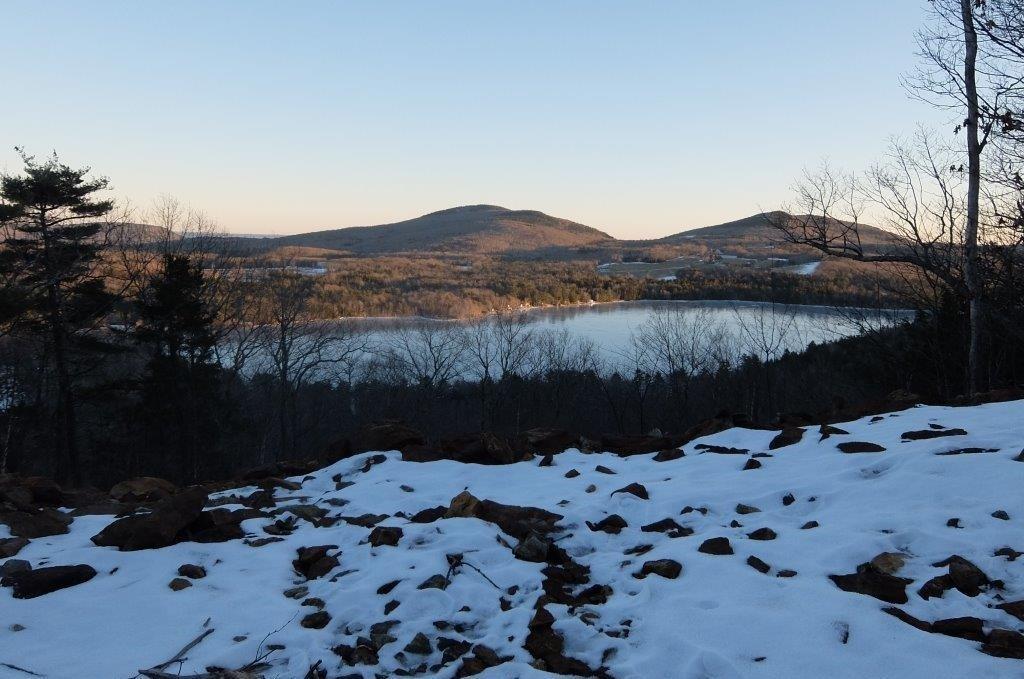 View from overlook on Hatchet...