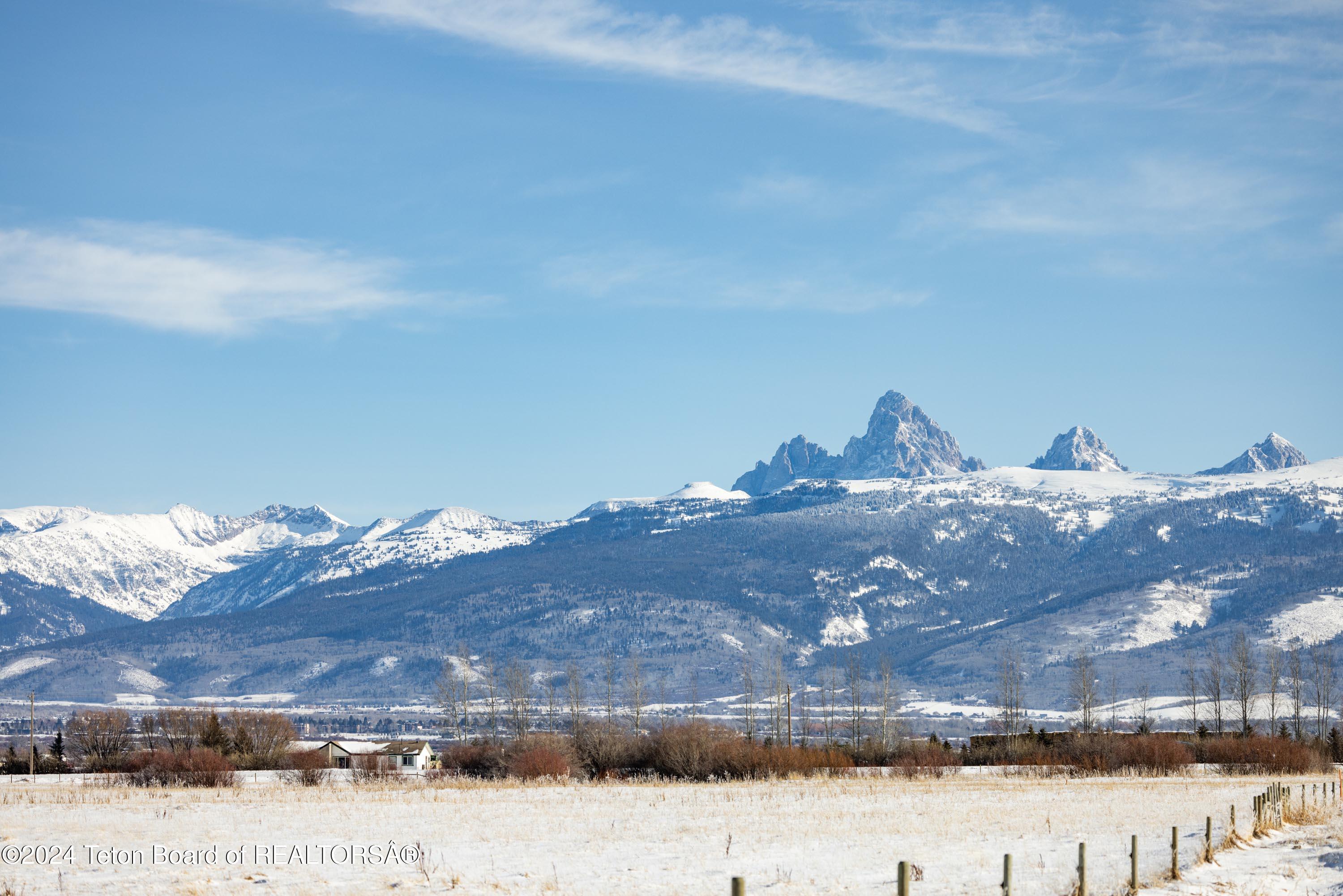 Grand Teton from property