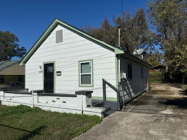 View of bungalow