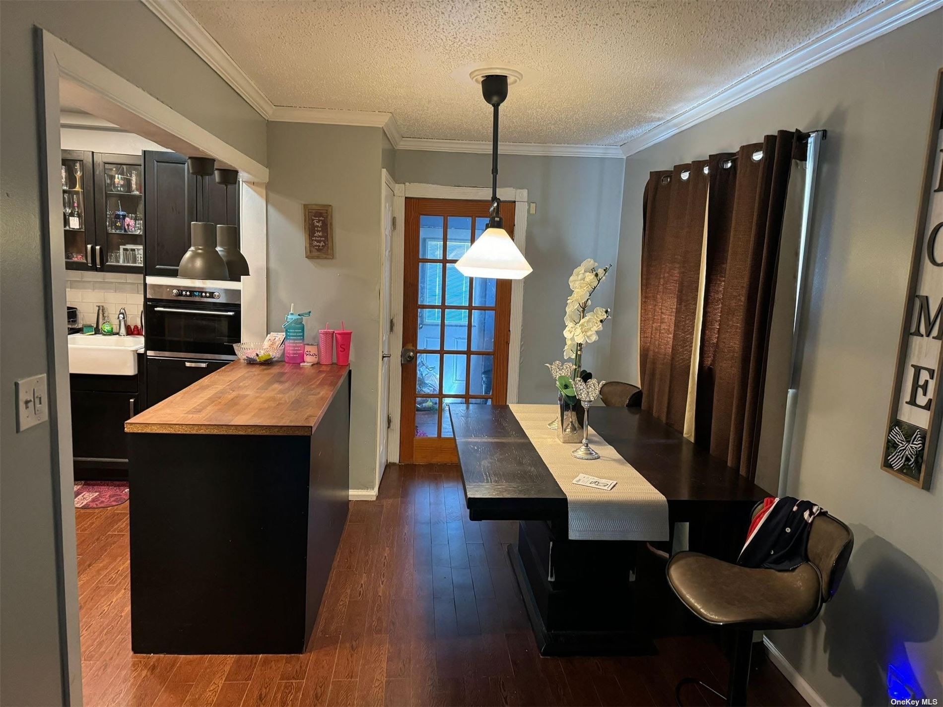 a room with furniture and wooden floor