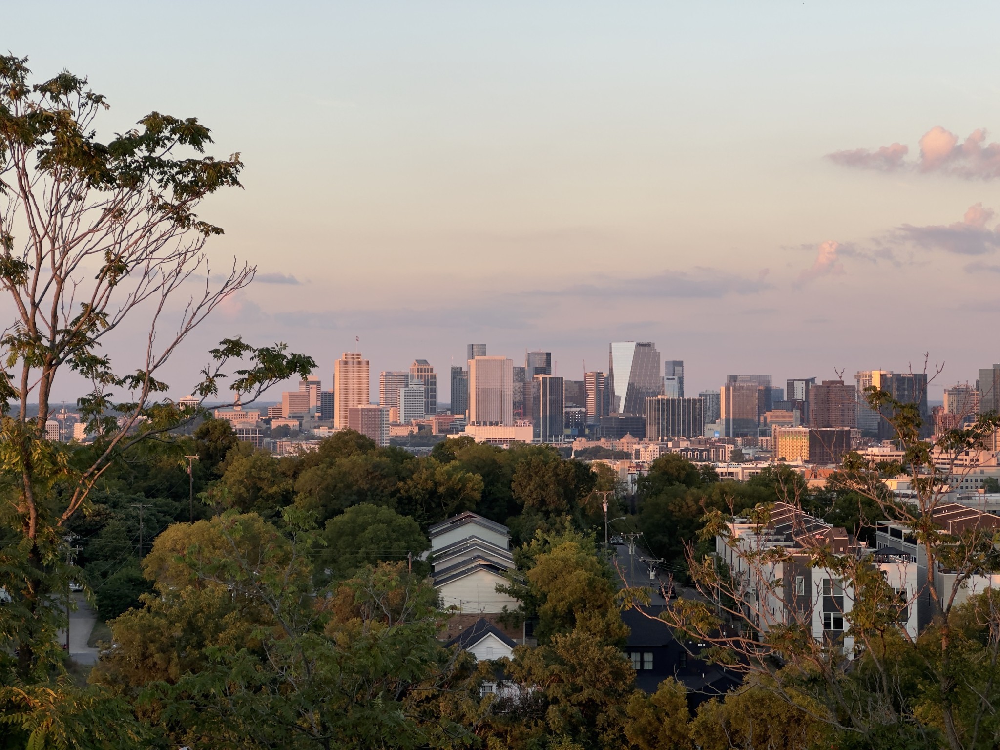 Downtown Eastward facing view that can be EASILY captured from the property