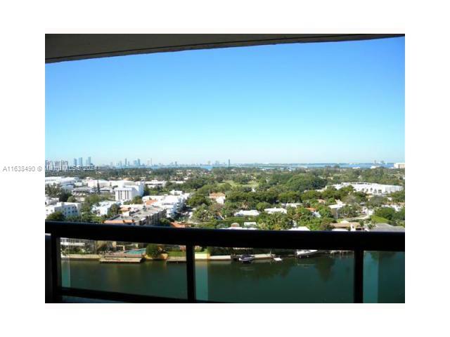 a view of sky from balcony