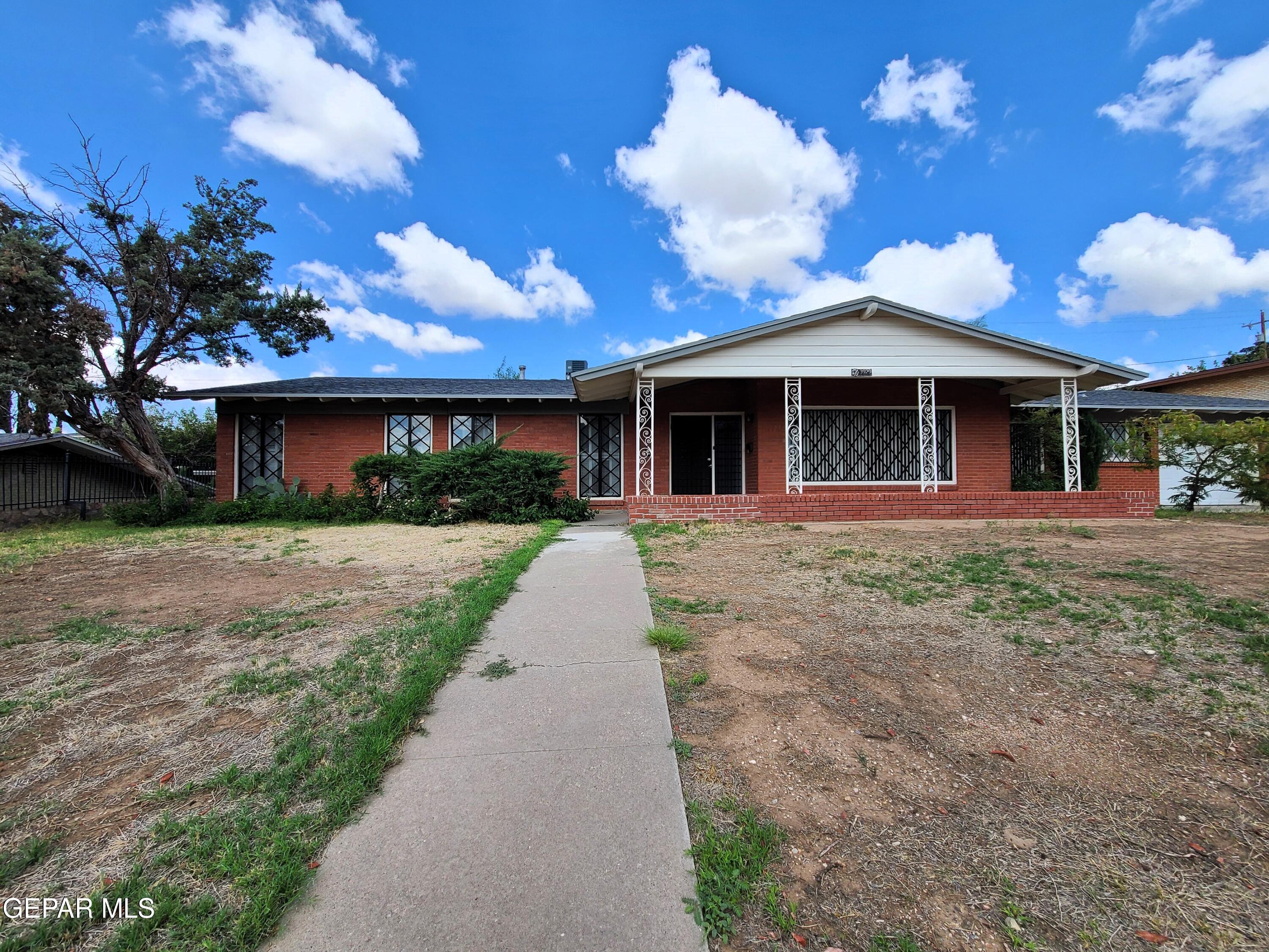 Front of the house