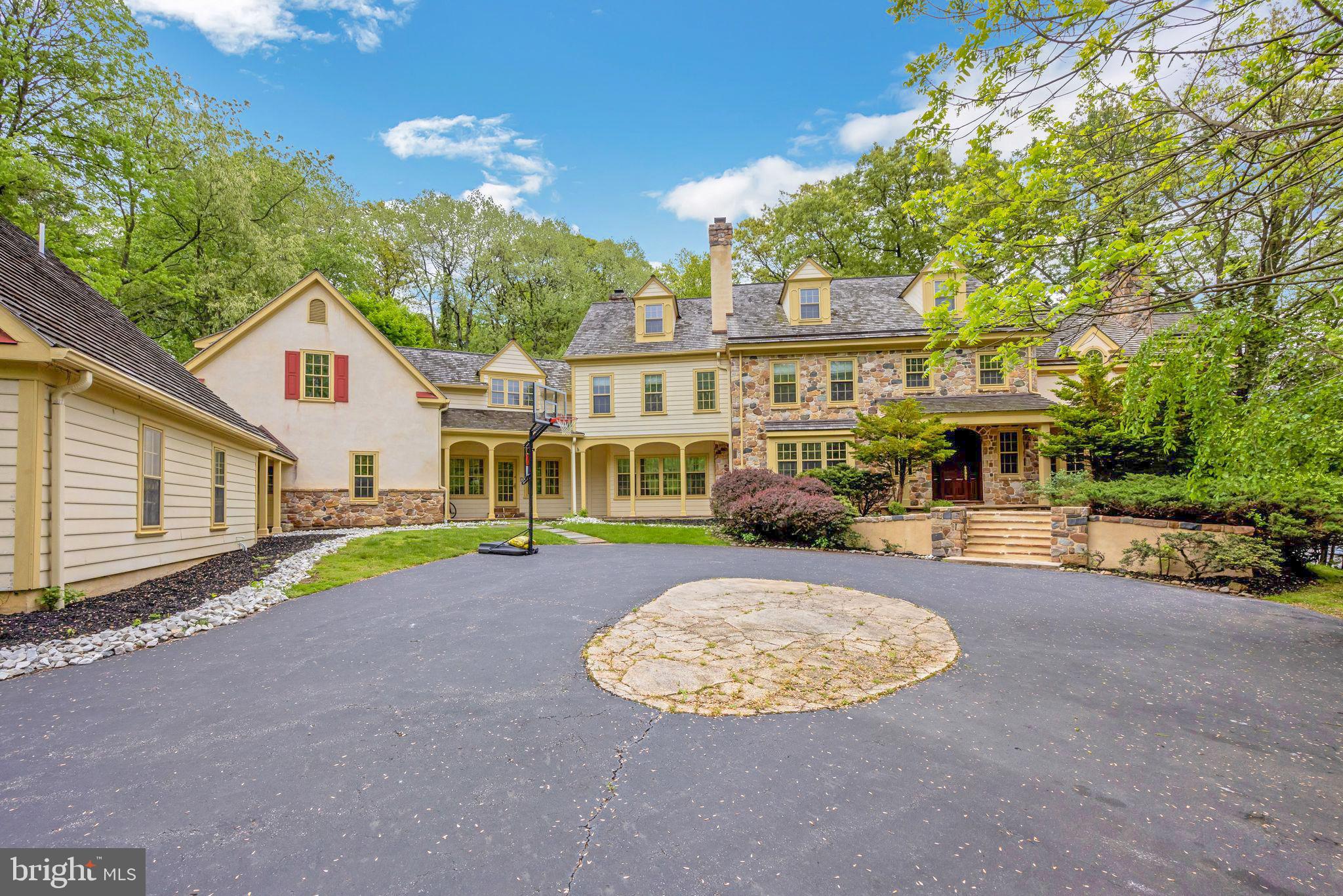 a view of a house with a patio