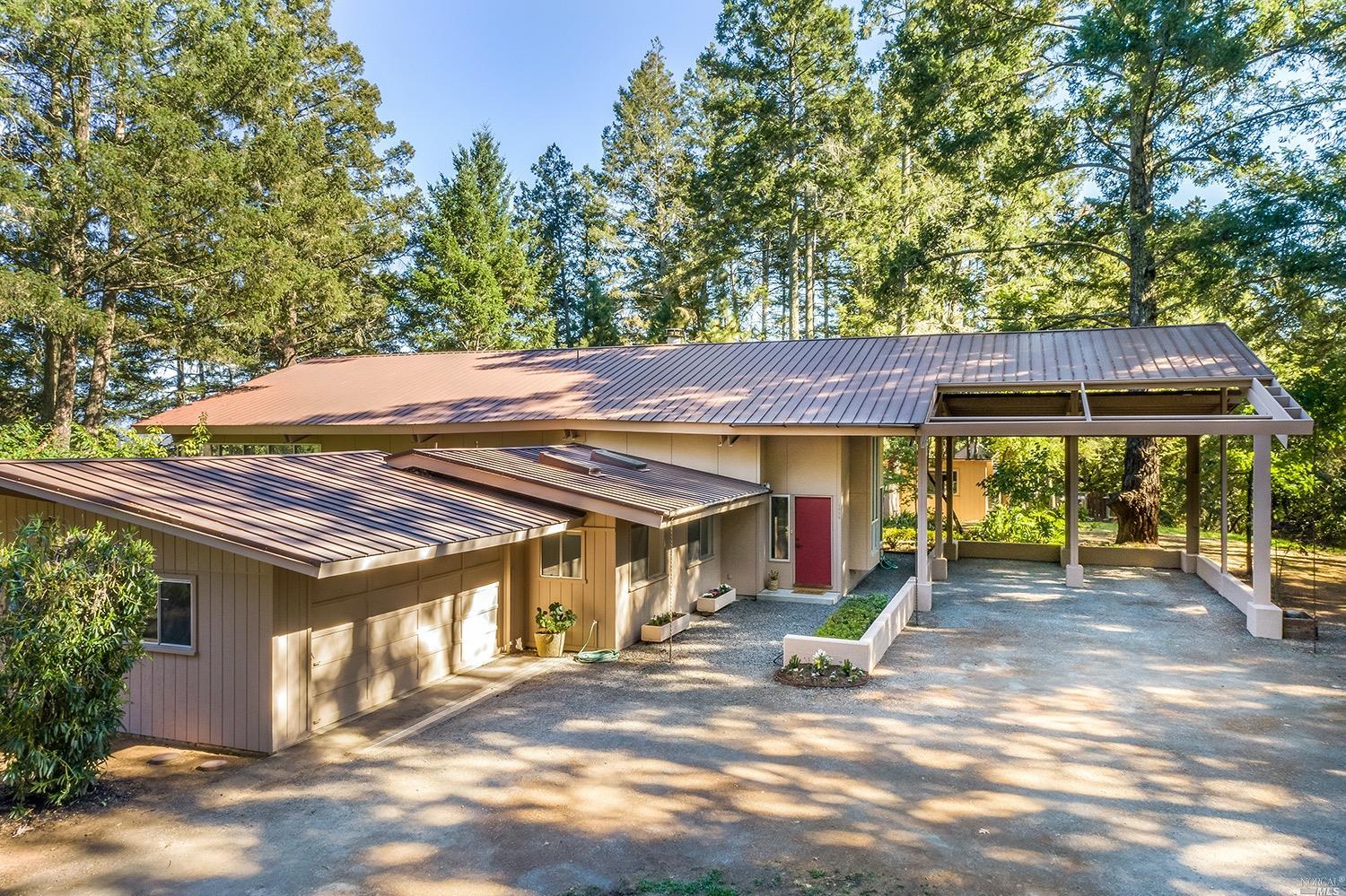 a view of outdoor space and deck