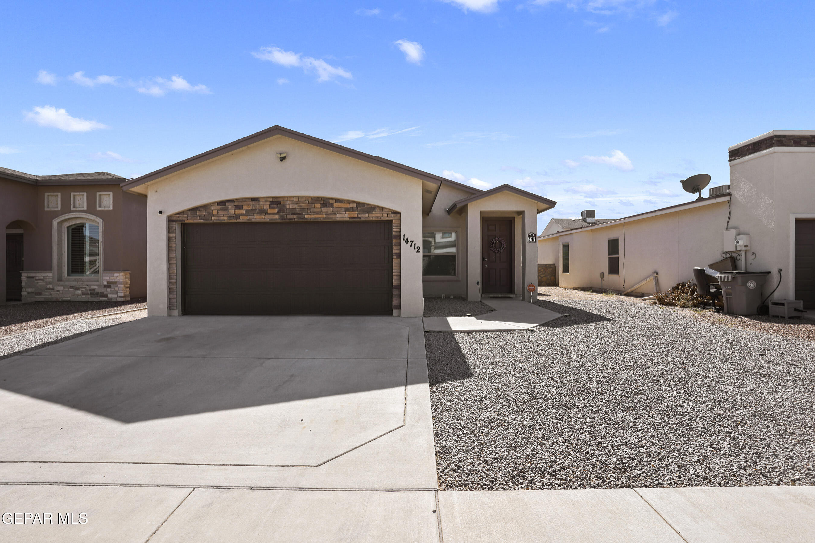 a view of a house with a outdoor space