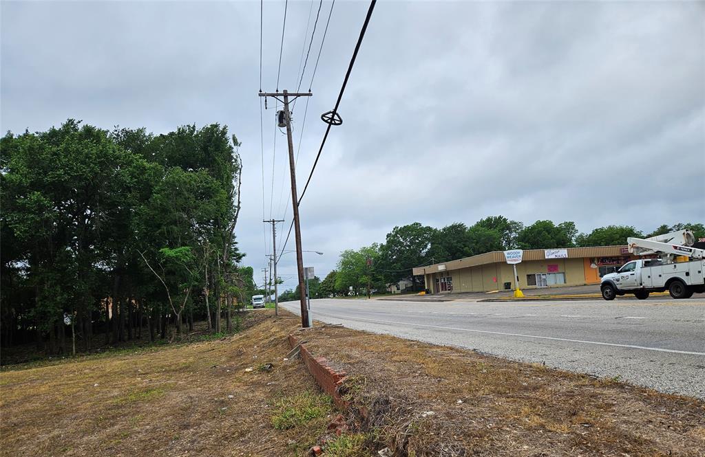 a view of street with cars