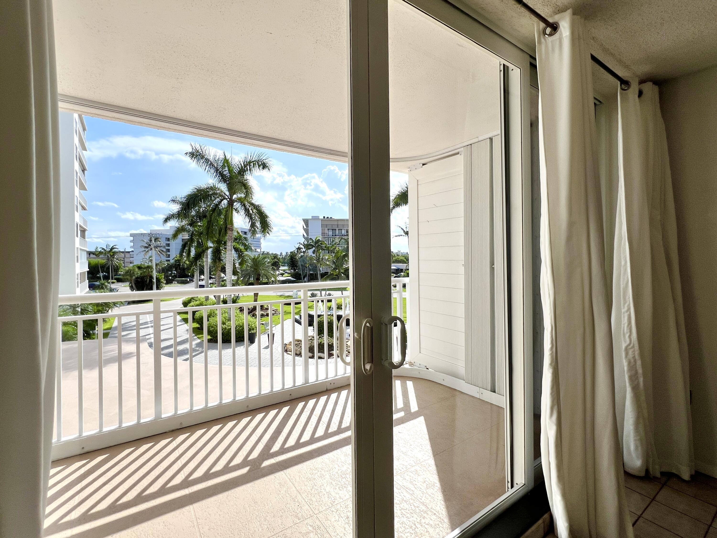 a view of a porch