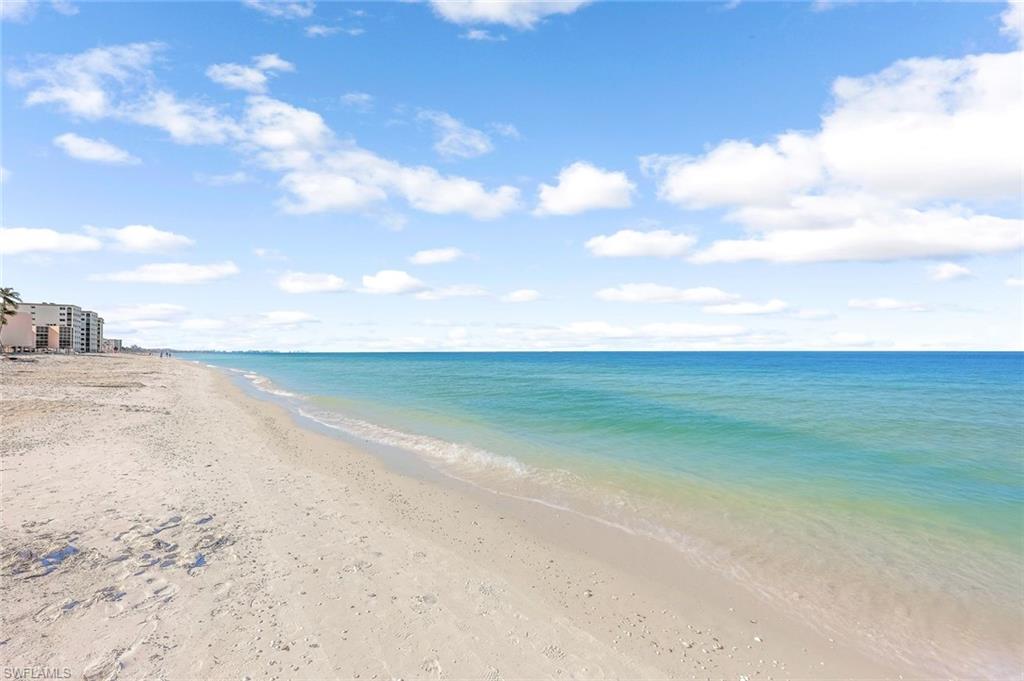 a view of a lake view with beach