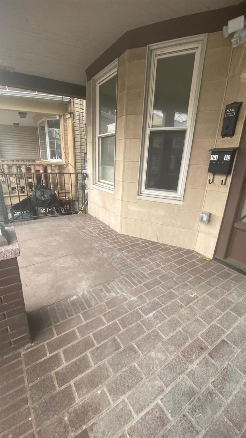 View of patio / terrace with a porch