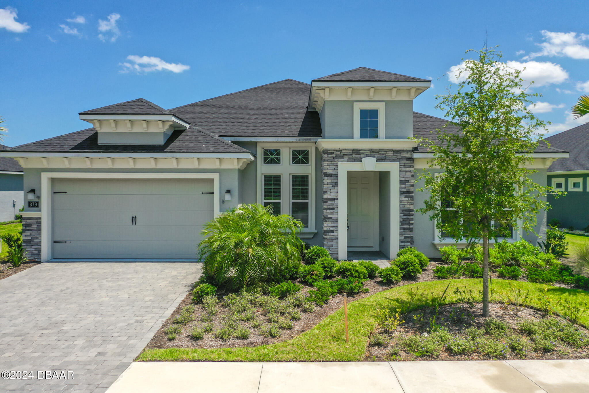 front view of a house