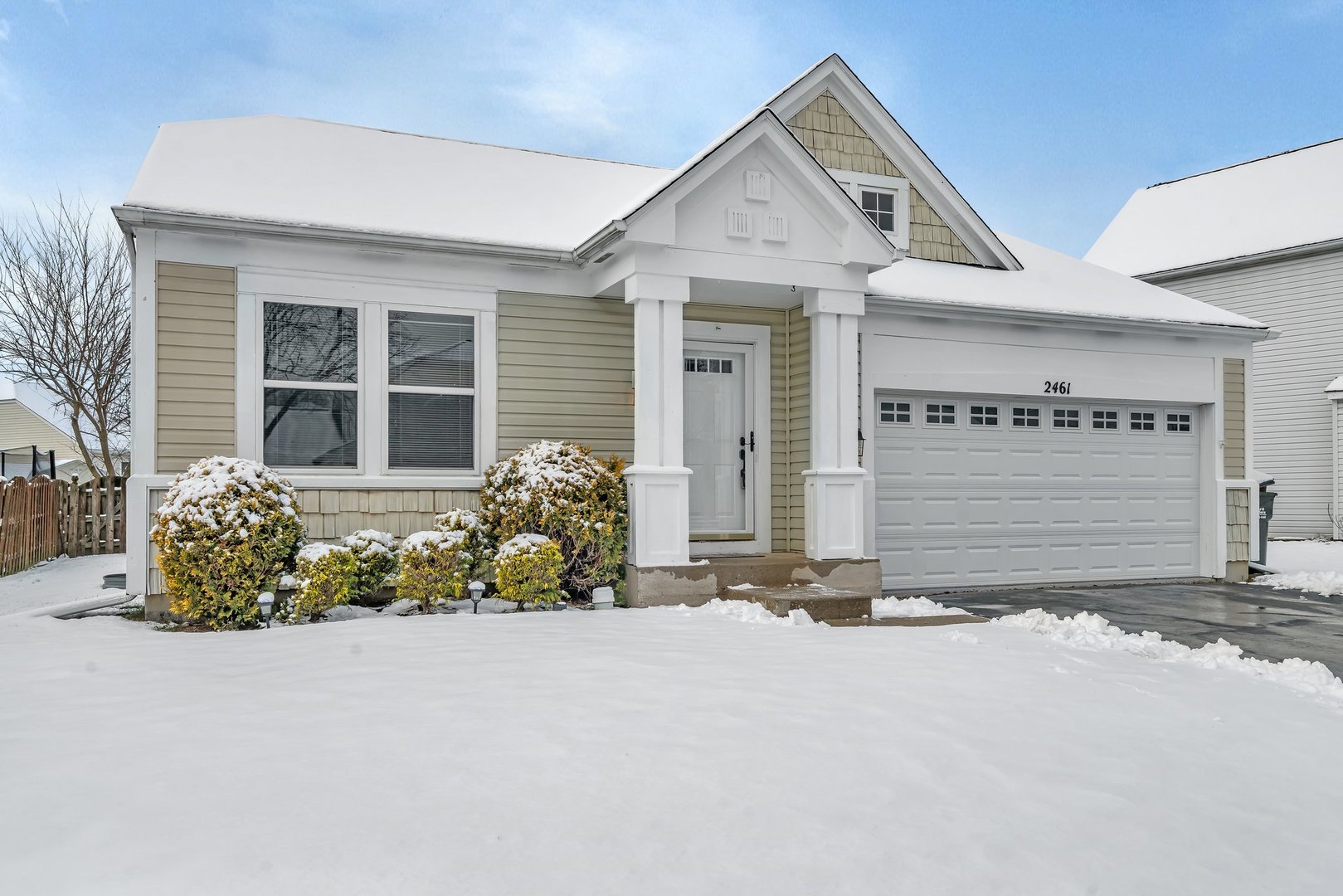 front view of a house