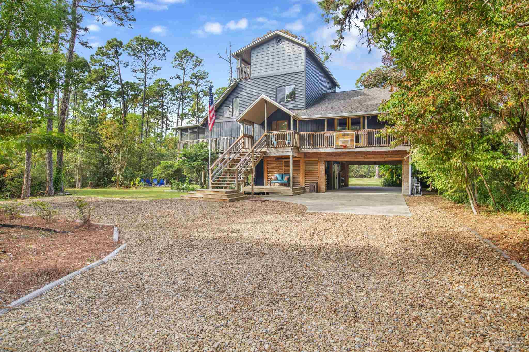 front view of house with a yard