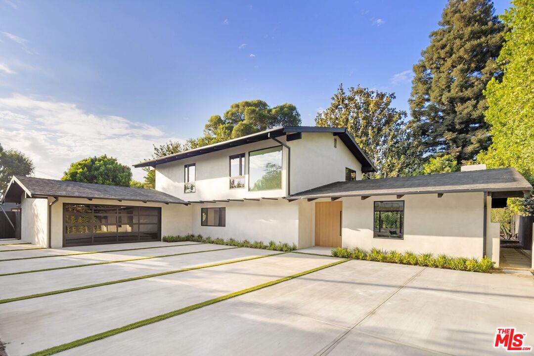 a house with a outdoor space