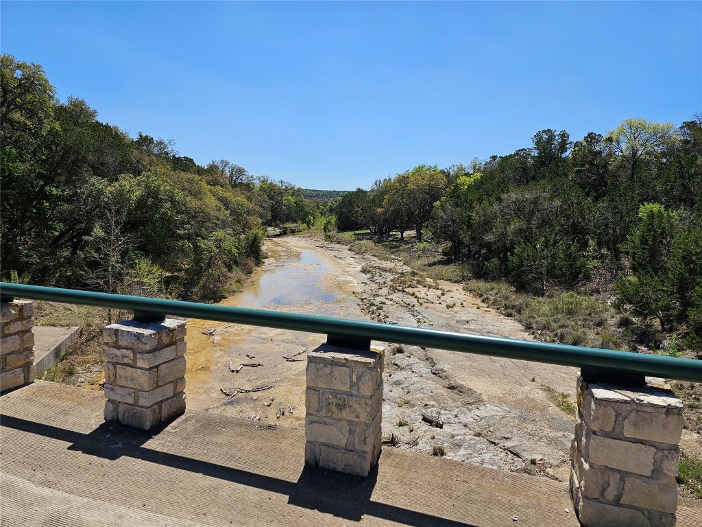 Cow Creek goes through the neighborhood