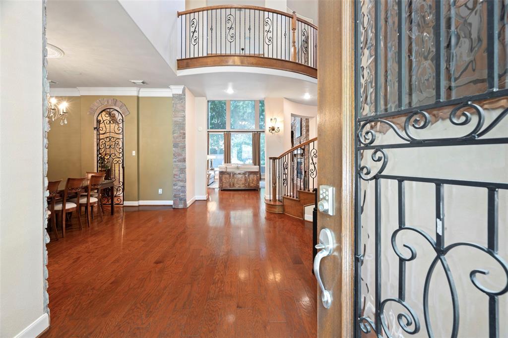 This fabulous two-story home with 4371 sq ft of living.  Open the door, and you will feel the spacious.