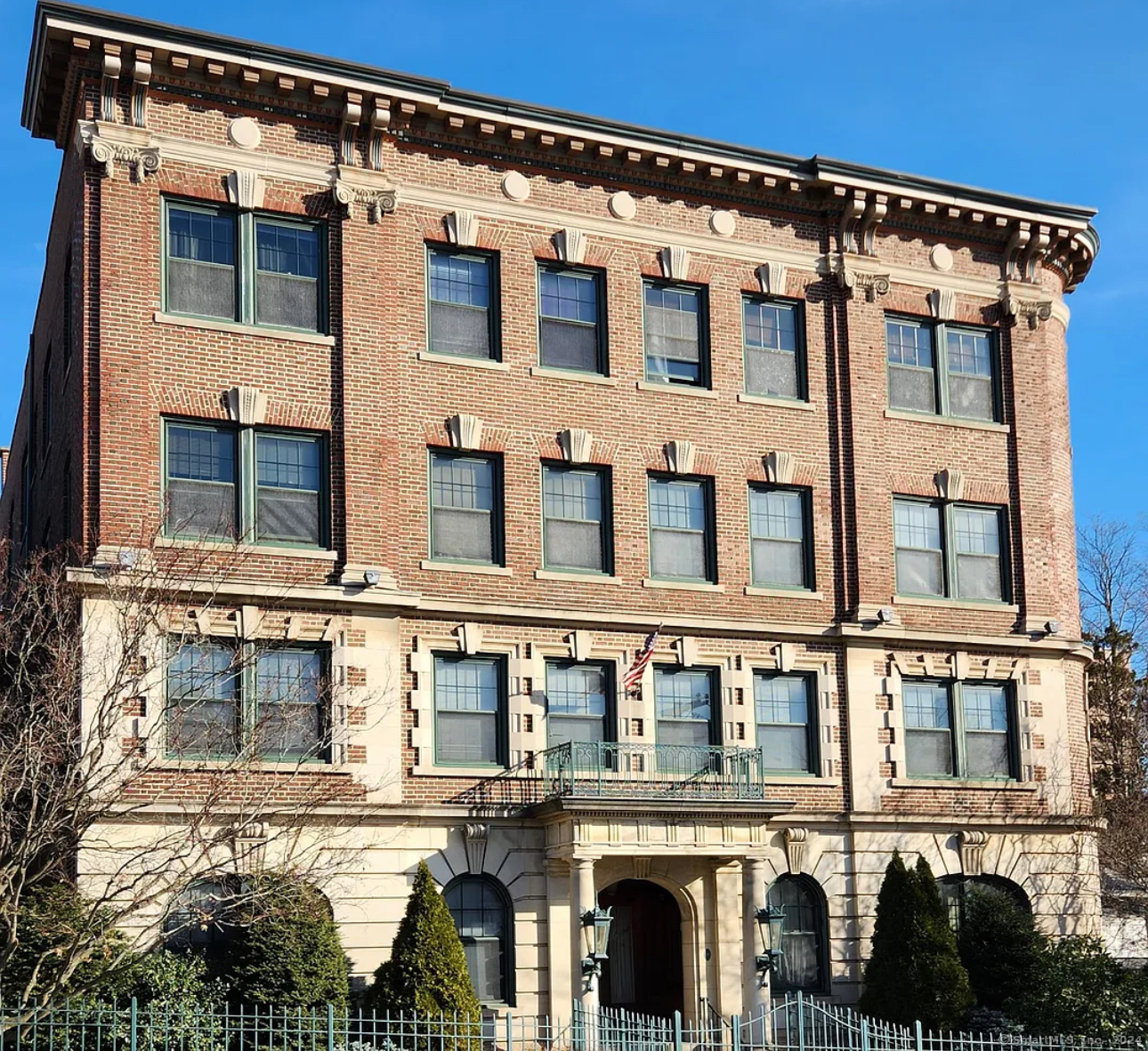 front view of a building