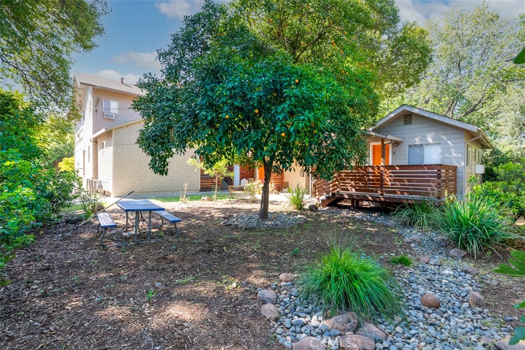 a view of outdoor space and yard