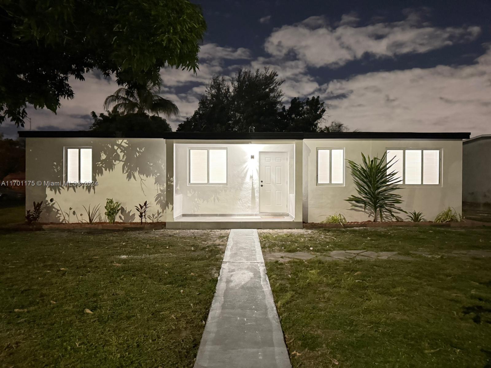 a view of outdoor space and yard