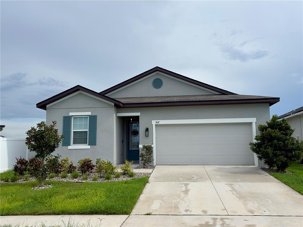 front view of house with a yard