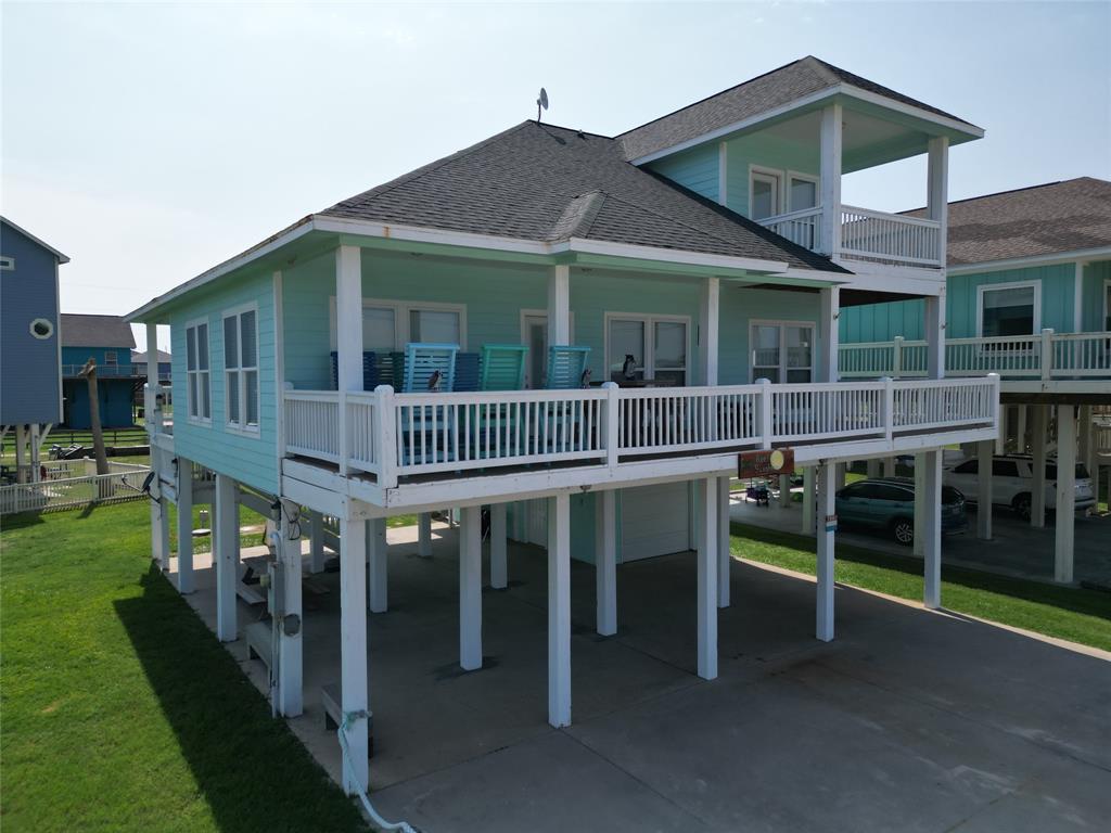 a front view of a house with porch