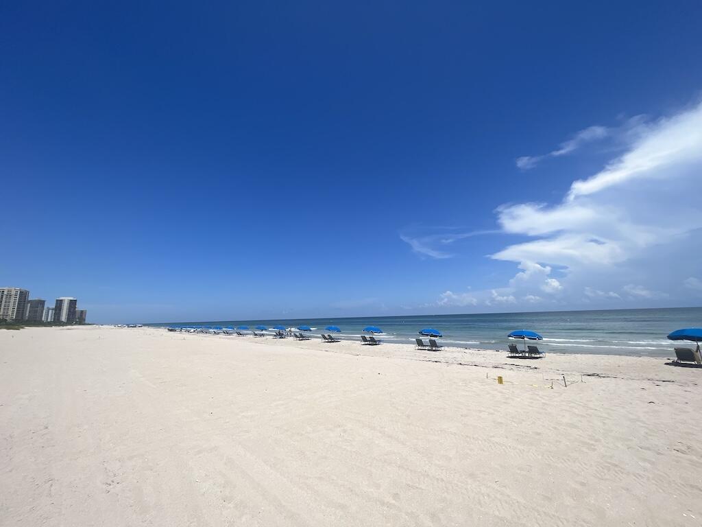 a view of an ocean and beach