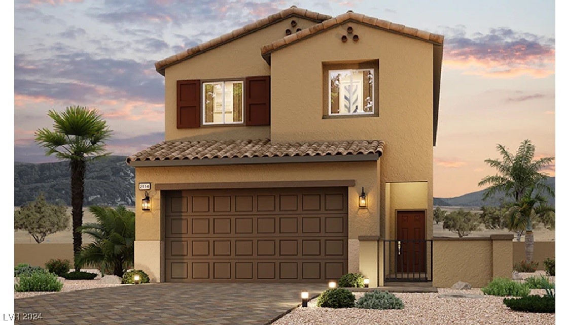 Plan 2114 - Santa Barbara Elevation ~ Rendering ~
