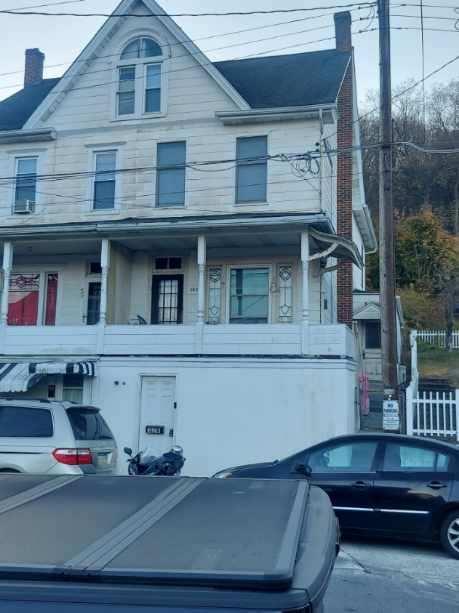 a view of a house with a patio