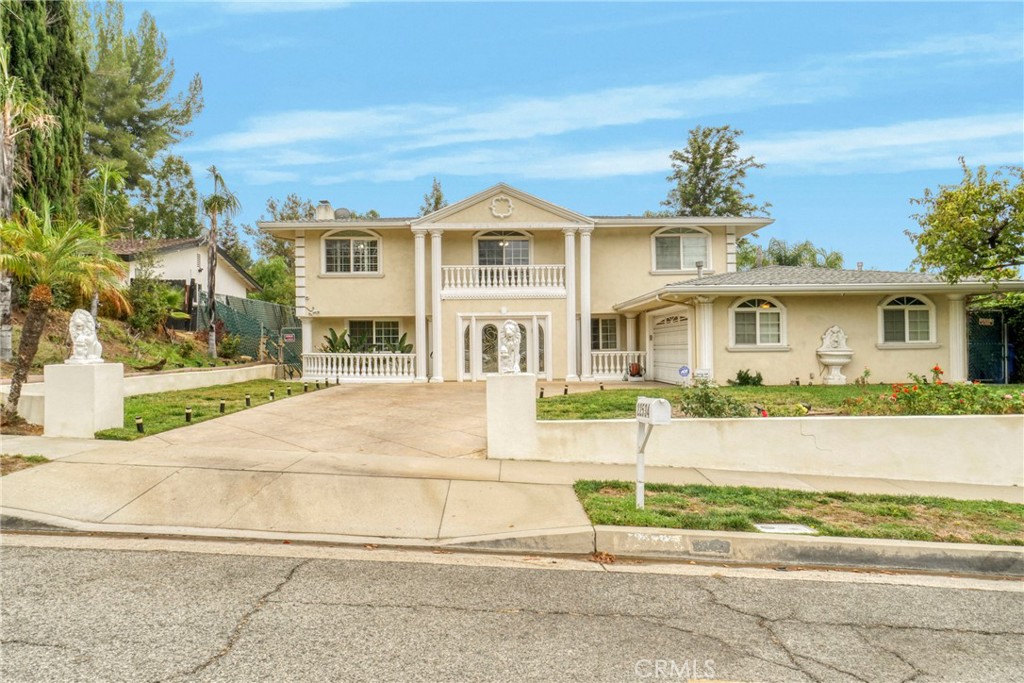 front view of a house