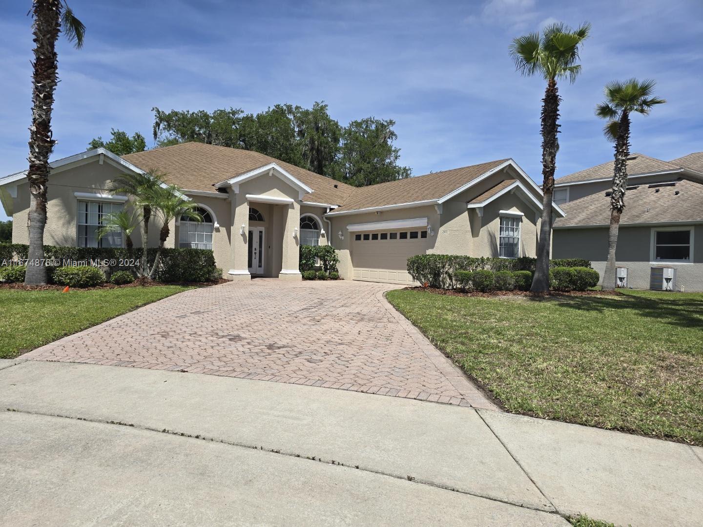 Front driveway