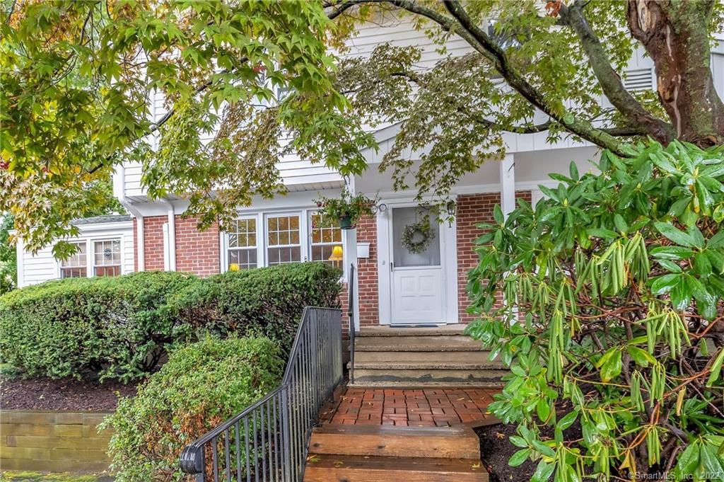 Lovely front gardens year round and off street parking for two cars.